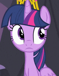Scared My Little Pony GIF