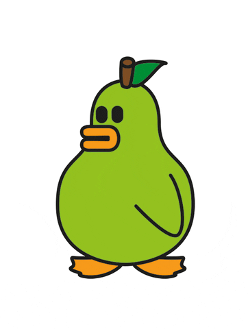 Duck Pear GIF by Boost Collectibles B.V.