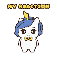 Bu How I Feel Sticker by Brave Unicorn