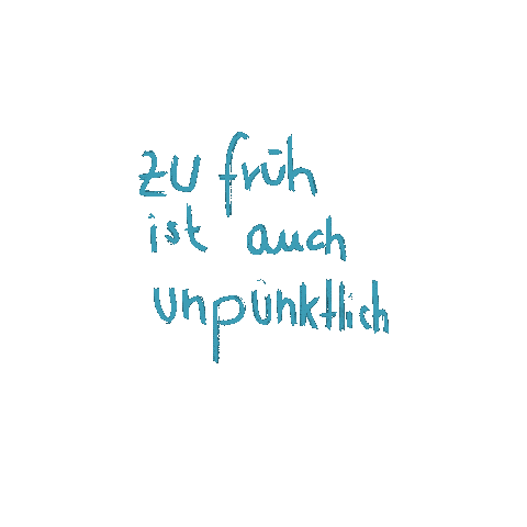 Früh Morgens Sticker