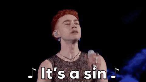 Elton John Brits GIF by BRIT Awards