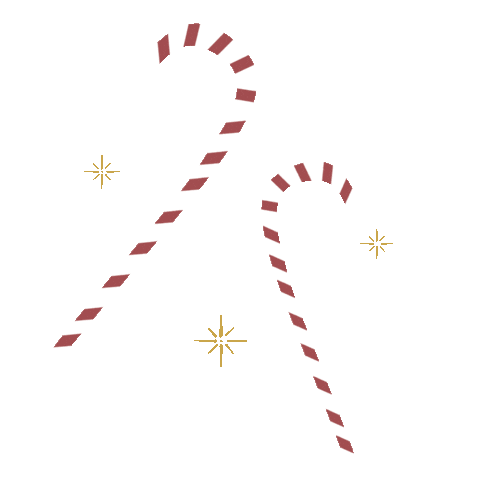 Candy Cane Sticker by tinytype