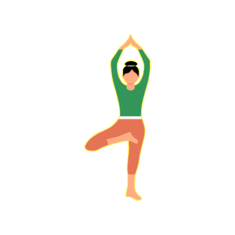 epssammie giphygifmaker healthy yoga exercise Sticker