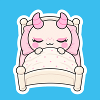 Sleepy Good Night GIF by Naru Naru