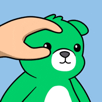 BearishAF abstract pudgy teddy teddy bear GIF