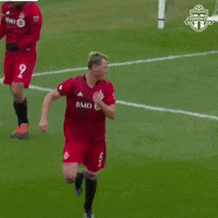 Excited Major League Soccer GIF by Toronto FC