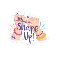 Shape Up Nails Sticker by Maniology