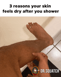 Shower Leg GIF by DrSquatchSoapCo