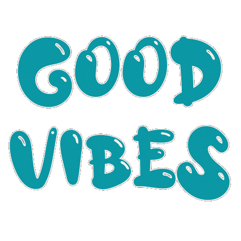 Happy Good Vibes Sticker