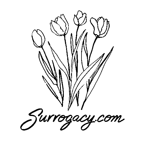 Flower Surrogate Sticker by Surrogacy.com