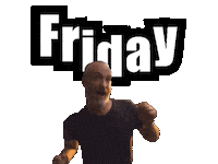 Fran Healy Friday Sticker by Travis