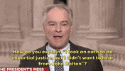 news impeachment tim kaine john bolton GIF