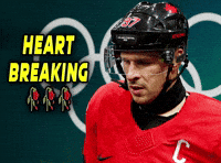 Pittsburgh Penguins Heart Breaking GIF