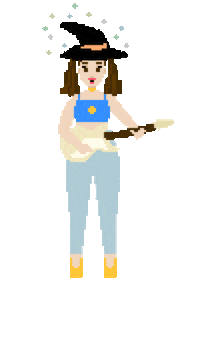 8 Bit Halloween Sticker by Soccer Mommy