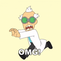 Run Omg GIF by 3dFrankenPunks