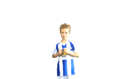 Blauwwit Celebrate Sticker by Voetbalvereniging Scherpenzeel