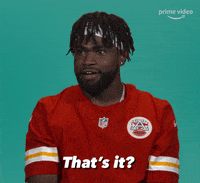 Thats It Kansas City Chiefs GIF by NFL On Prime Video