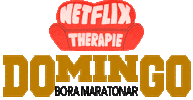 Netflix Descansar Sticker by Delegada Raquel