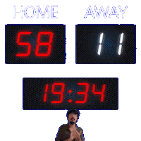 11 Away Sticker