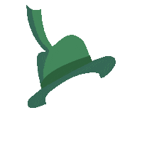 Hat Sticker by Lemery Games