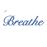 Relax Breathe Sticker