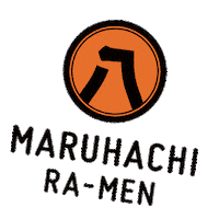 maruhachi_canada ramen maruhachi Sticker