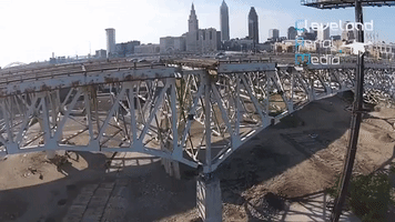 Bridge Explosion in Cleveland