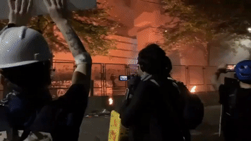 Tear Gas Deployed as Riot Declared in Downtown Portland