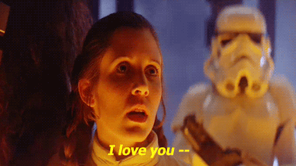 star wars love GIF by O&O, Inc