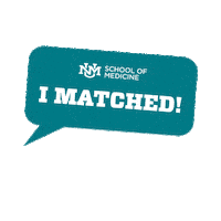 I Matched New Mexico Sticker by UNM