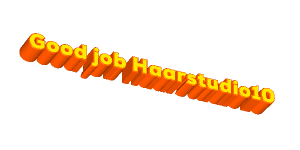 Good Job Haarstudio10 Sticker by Haarstudiotien