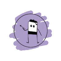 Lettering Paper Sticker by Casa do Papel