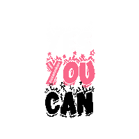 Yes You Can Sticker by Zuza