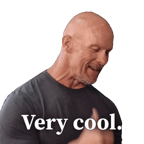 Stone Cold Thumbs Up Sticker by Complex