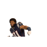 Happy Deatrich Wise Sticker by New England Patriots