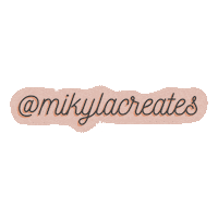 Instagram Sparkle Sticker by Mikyla Creates