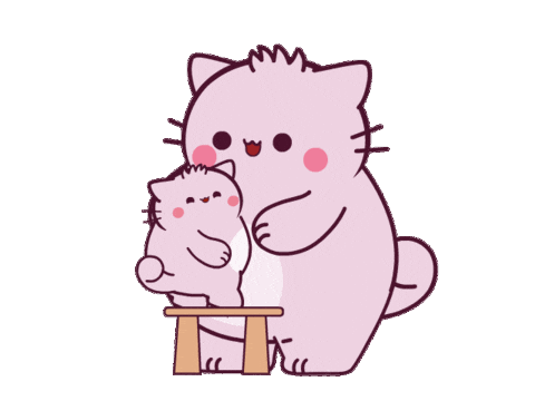 Too Cute Love Sticker by Pembe