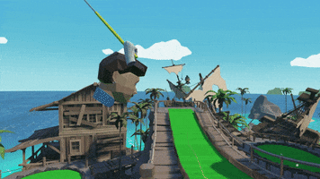 WalkaboutMG celebrate cheering mini golf encouragement GIF