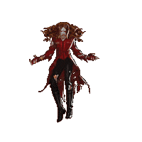Floating Scarlet Witch Sticker by Marvel Studios