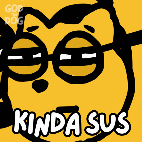 godthedog abstract hmm interesting sus GIF