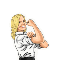 Macherinnen_CGN women business girl power female Sticker