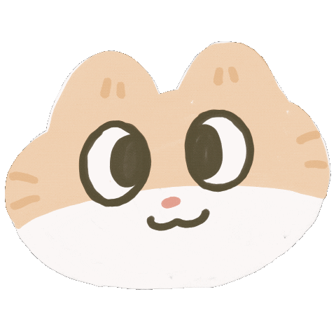 In Love Cat Sticker