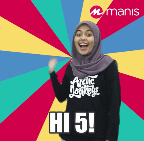 hi5 GIF by Manis
