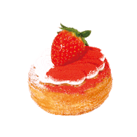 Strawberry 딸기 Sticker by 10000lab