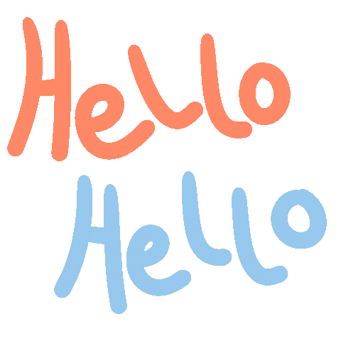 Sticker Hello Sticker by Ai and Aiko