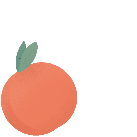 Carliee_ann giphyupload summer fruit peach Sticker