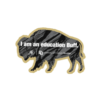University Of Colorado Forever Buffs Sticker by CUBoulder