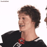 Hockey Kiss GIF