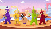 Happy Birthday Dancing GIF by Teletubbies