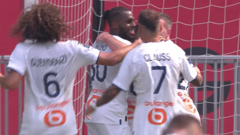 Football Win GIF by Olympique de Marseille